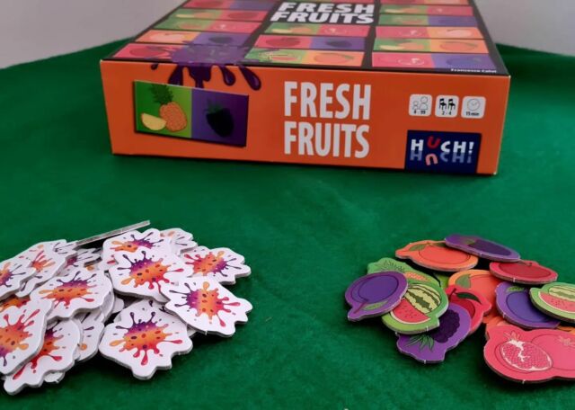 Fresh Fruits del caro amico @boardgamesfrancesco e pubblicato da @huch_games e localizzato da @oliphante.it .

Domani l'articolo sul blog!

#giochidatavolo #boardgames #brettspiel #jeudesociete #jeuxdesociete #jeuxdesociété #juegosdemesa #jogosdetabuleiro #tabletopgamer #planszowki #planszówki #boardgamegeek #ボードゲーム #настольныеигры #gryplanszowe