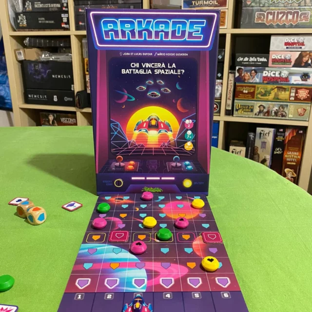 Questo è Arkade! @creativamente_italy 

Presto l'articolo sul blog.

#giochidatavolo #boardgames #brettspiel #jeudesociete #jeuxdesociete #jeuxdesociété #juegosdemesa #jogosdetabuleiro #tabletopgamer #planszowki #planszówki #boardgamegeek #ボードゲーム #настольныеигры #gryplanszowe