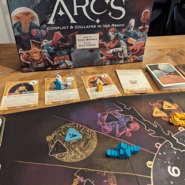 Abbiamo provato Arcs della @ledergames 
Trovate l'articolo sul nostro blog! Link in bio!

#giochidatavolo #boardgames #brettspiel #jeudesociete #jeuxdesociete #jeuxdesociété #juegosdemesa #jogosdetabuleiro #tabletopgamer #planszowki #planszówki #boardgamegeek #ボードゲーム #настольныеигры #gryplanszowe